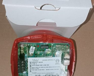 Gent Red Addressable Sounder High-Performance Audible Alert By Rhebuch