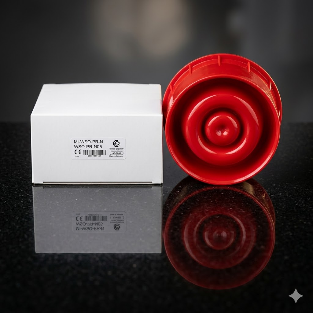 System Sensor MI-WSO-PR-N Intelligent Addressable Red Wall Sounder