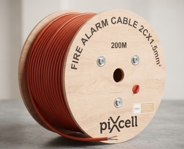 Pixcell Fire Alarm Cable – 2C x 1.5mm², 200 Meters