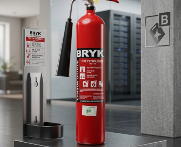 BRYK $text{CO}_2$ Fire Extinguisher – 3kg Series